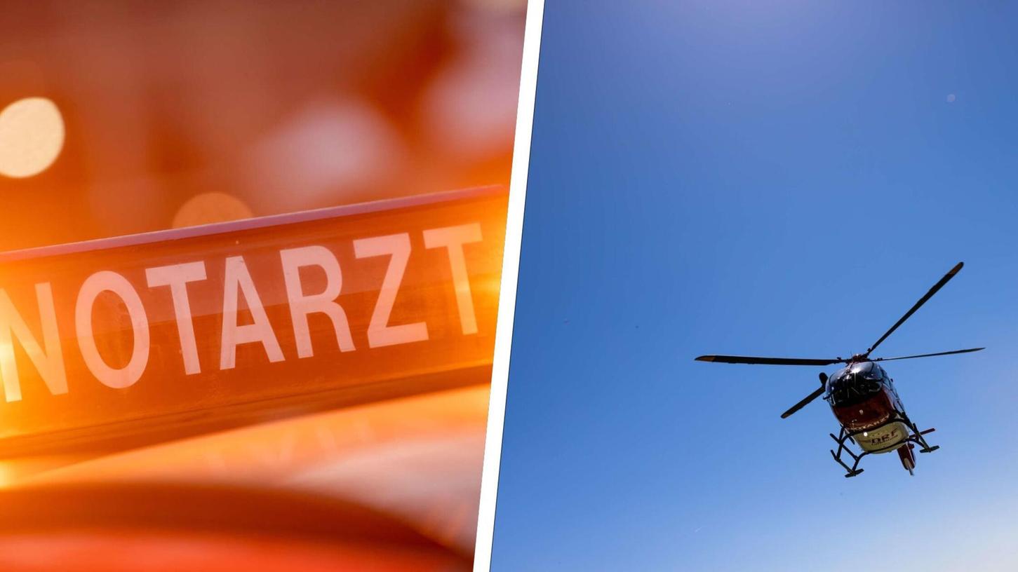 Nach einem schweren Unfall im Landkreis Treuchtlingen war ein Rettungshubschrauber im Einsatz. (Symbolbild) Nach einem schweren Unfall im Landkreis Treuchtlingen war ein Rettungshubschrauber im Einsatz. (Symbolbild)